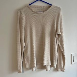 American Eagle Waffle Knit long sleeve